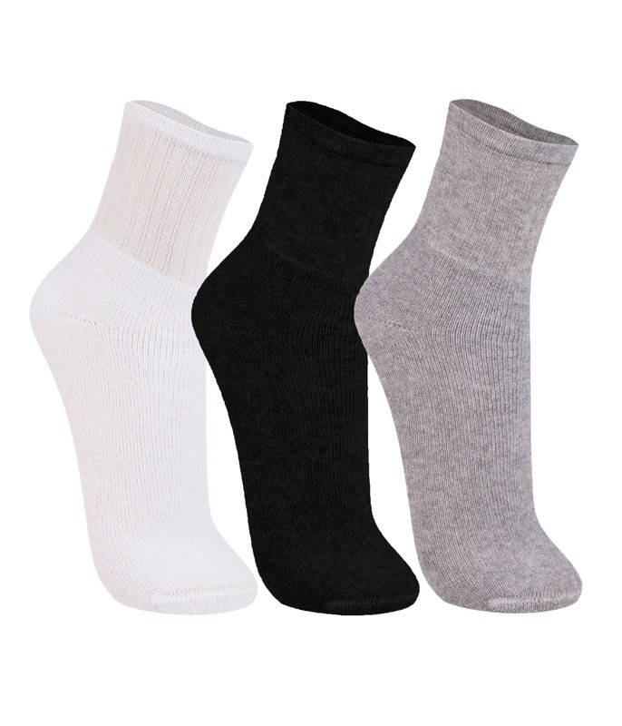 Kit 3 Pares Meias Trifil Preta Preto